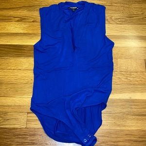 Express Royal Blue Bodysuit